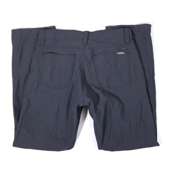 Eddie Bauer Navy Blue Straight Leg Nylon Active Tech Pants Mens 32 x 30 Gorpcore - Picture 5 of 6